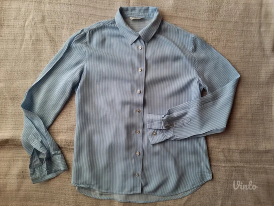 Calliope plava prugasta kosulja XS