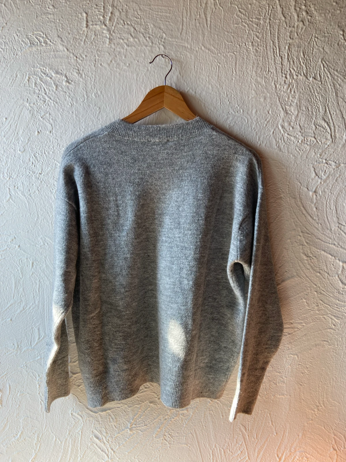 Terranova sivi oversized dzemper S/M