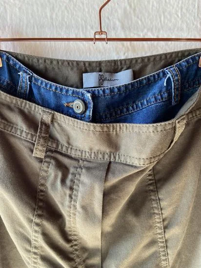 P.S. Fashion zelene pantalone XS/S