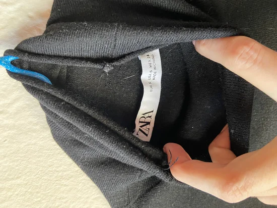 Zara tanja crna rolka S/M