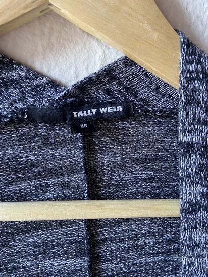 Tally Weijl melirano sivi kardigan XS/S