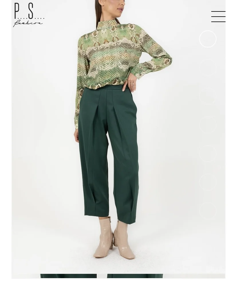 P.S. Fashion zelene pantalone XS/S NOVO