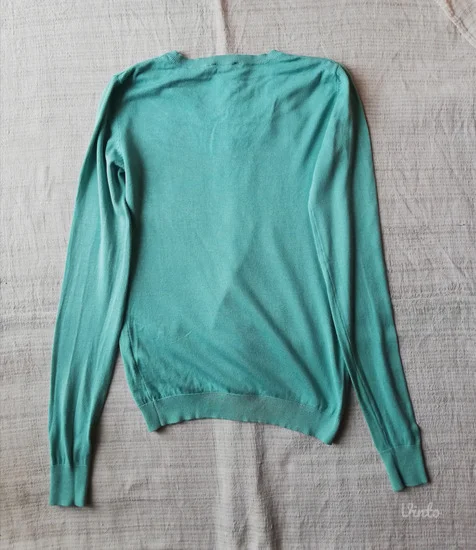 Terranova basic zeleni dzemper XS/S