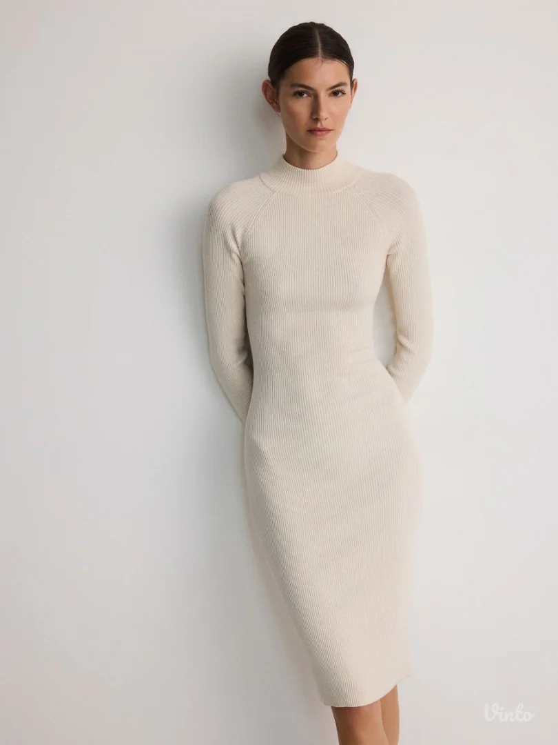 Reserved bez pletena haljina XS/S NOVO