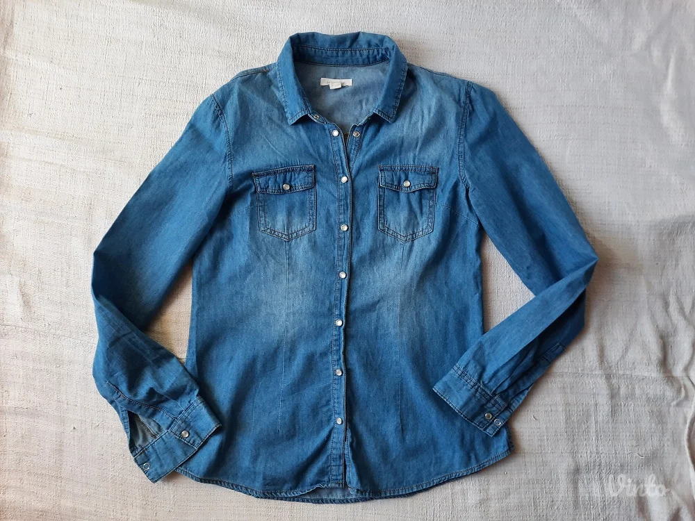 Springfield tamno plava teksas kosulja S/M