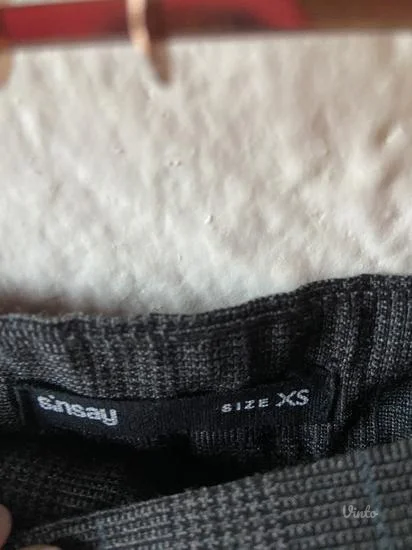 Sinsay karirana mini suknja XS/S NOVO