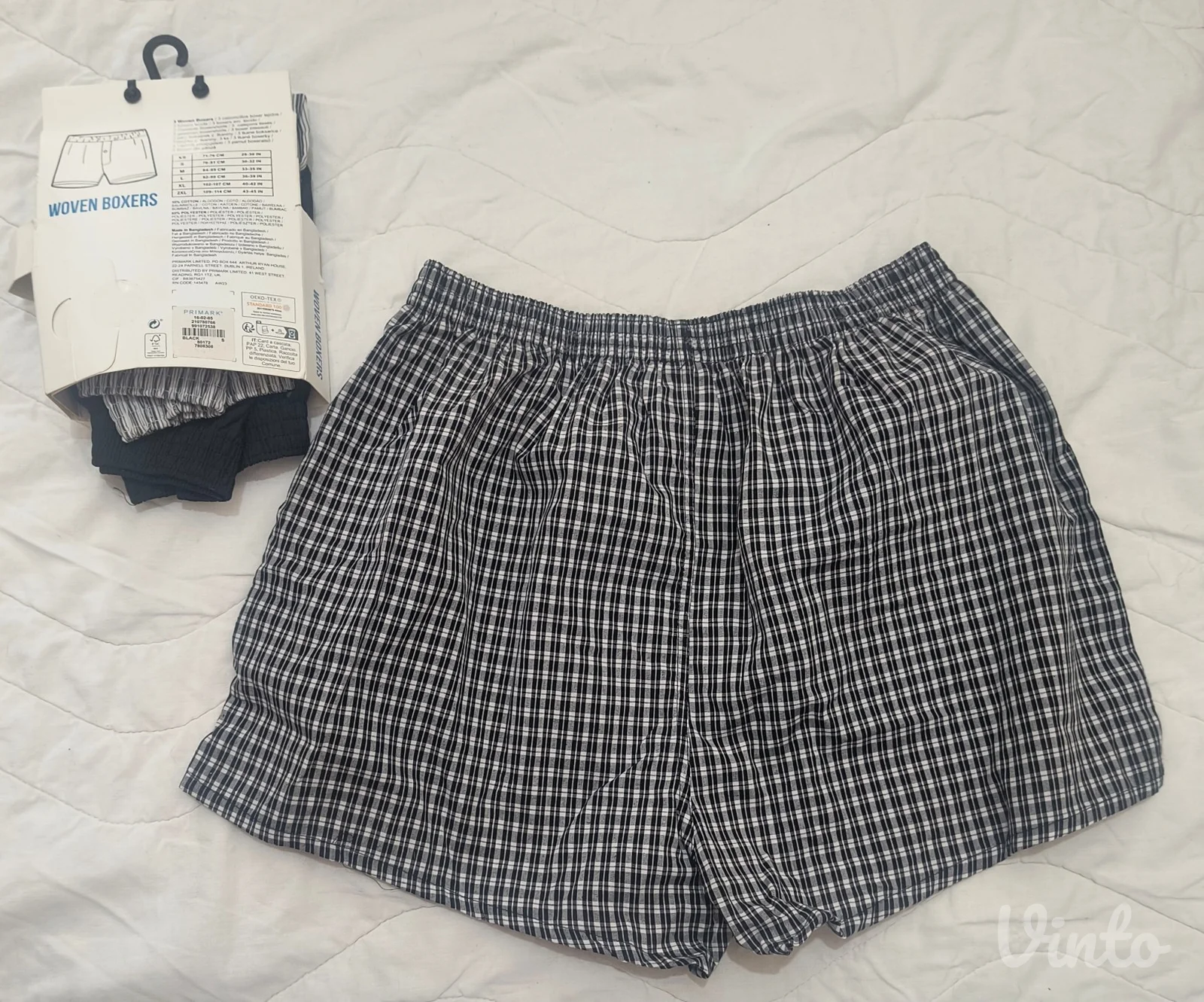 Primark komplet bokserica S