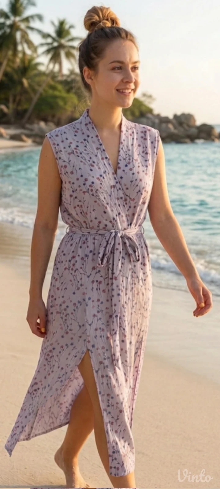 Ogrtač -kimono za plažu, nov