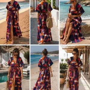Kimono -ogrtač za plažu