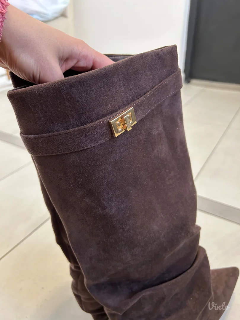 Elegantne smeđe čizme