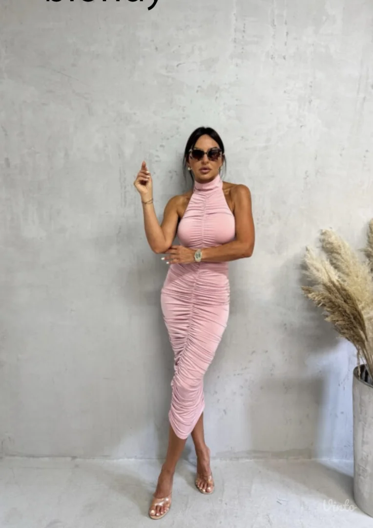 Blondy Paris roze haljina