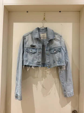 Stradivarius teksas jakna - CROP FIT