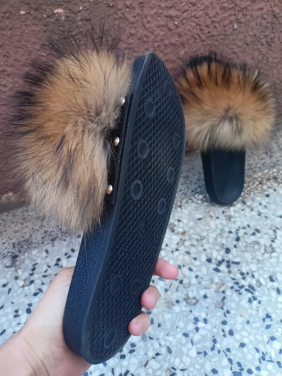Papuče sa krznom 39br