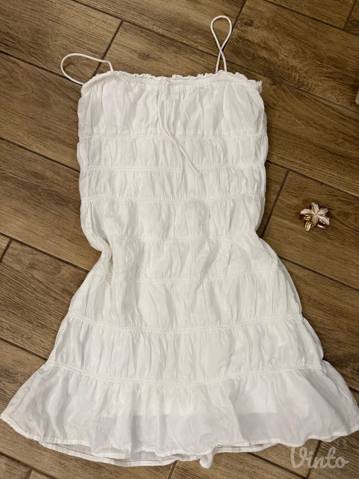 H&M bela haljina