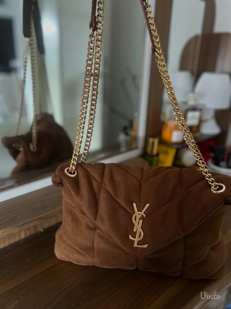 Saint Laurent Loulou Suede