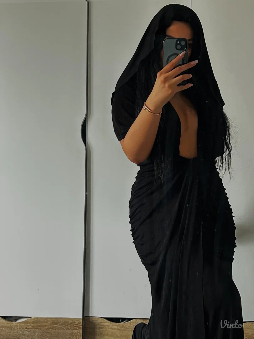 Crna EYYO Atelier haljina