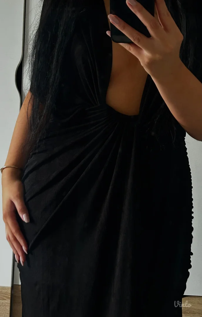 Crna EYYO Atelier haljina