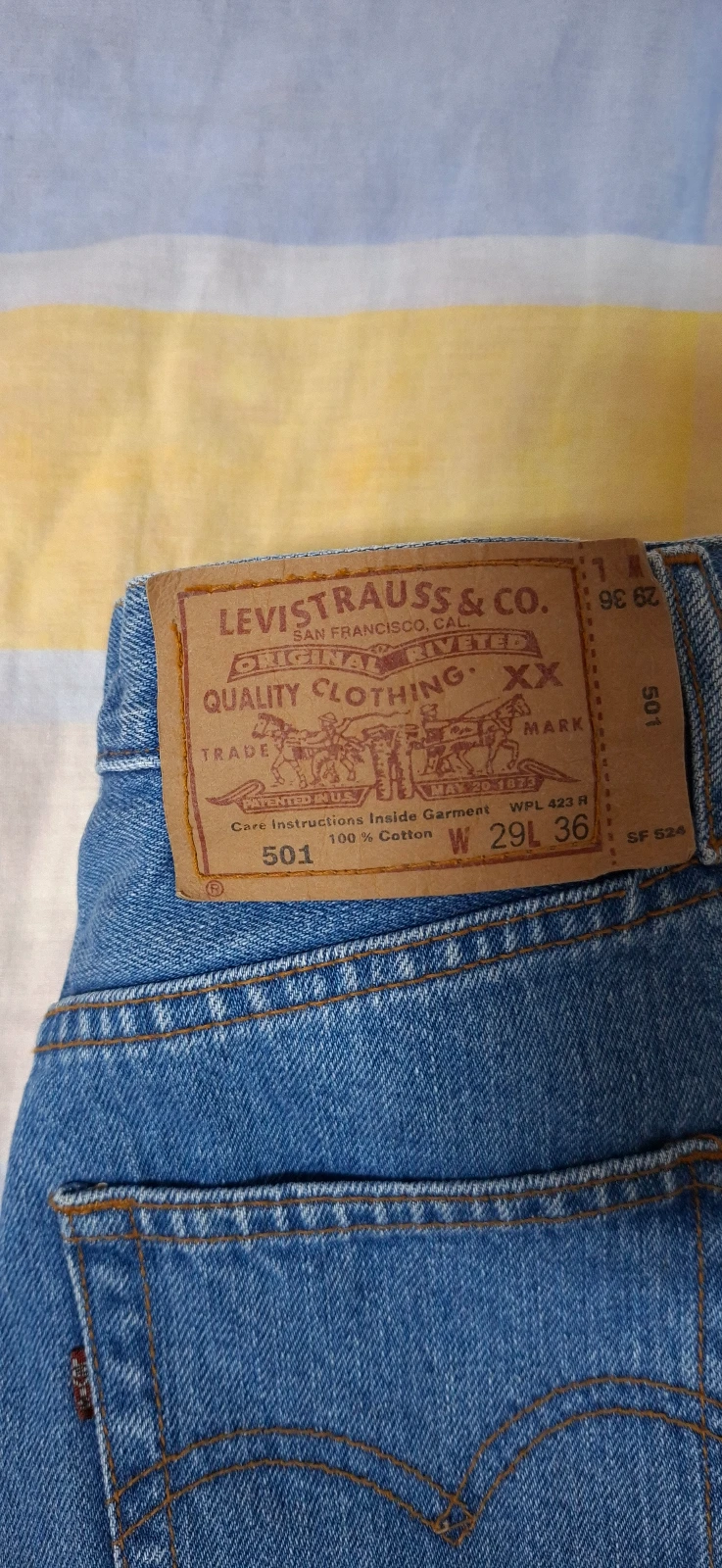 Levis 501 farmerke