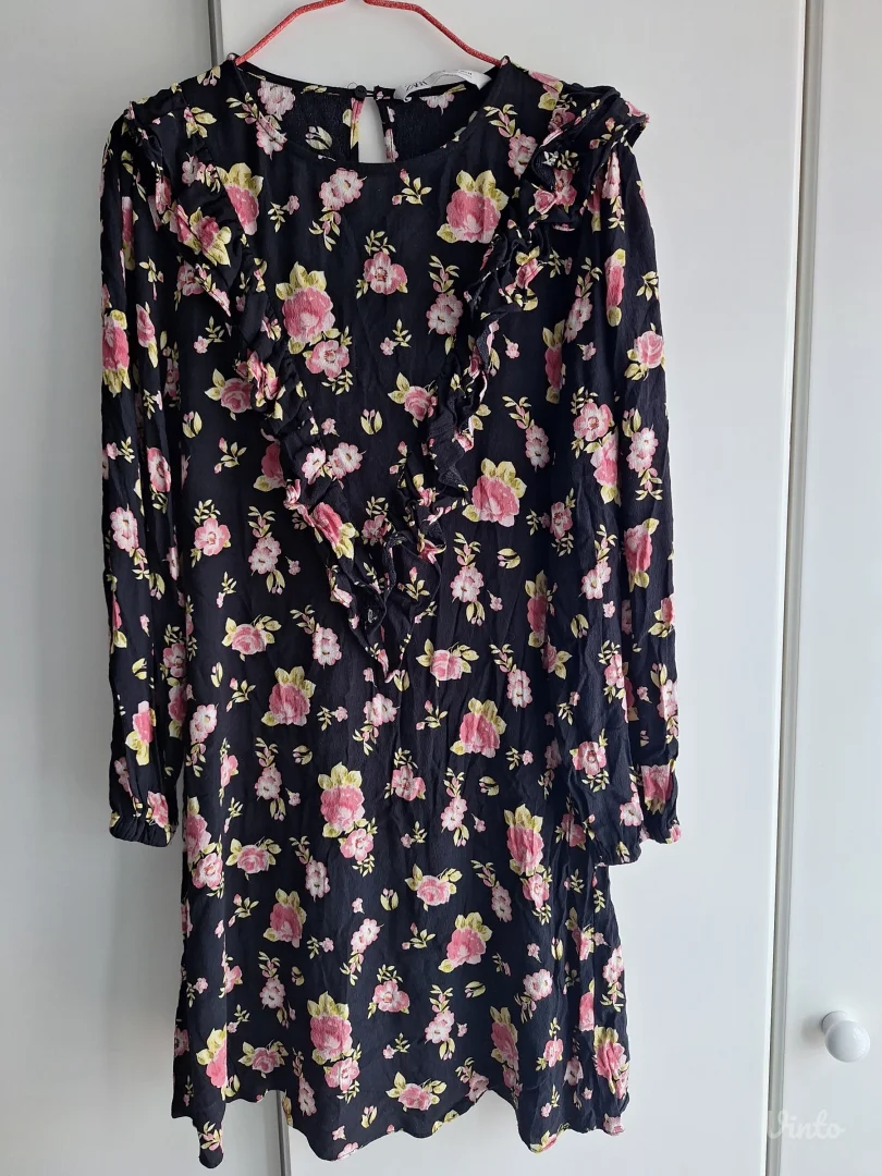 Mini haljina sa cvetnim dezenom