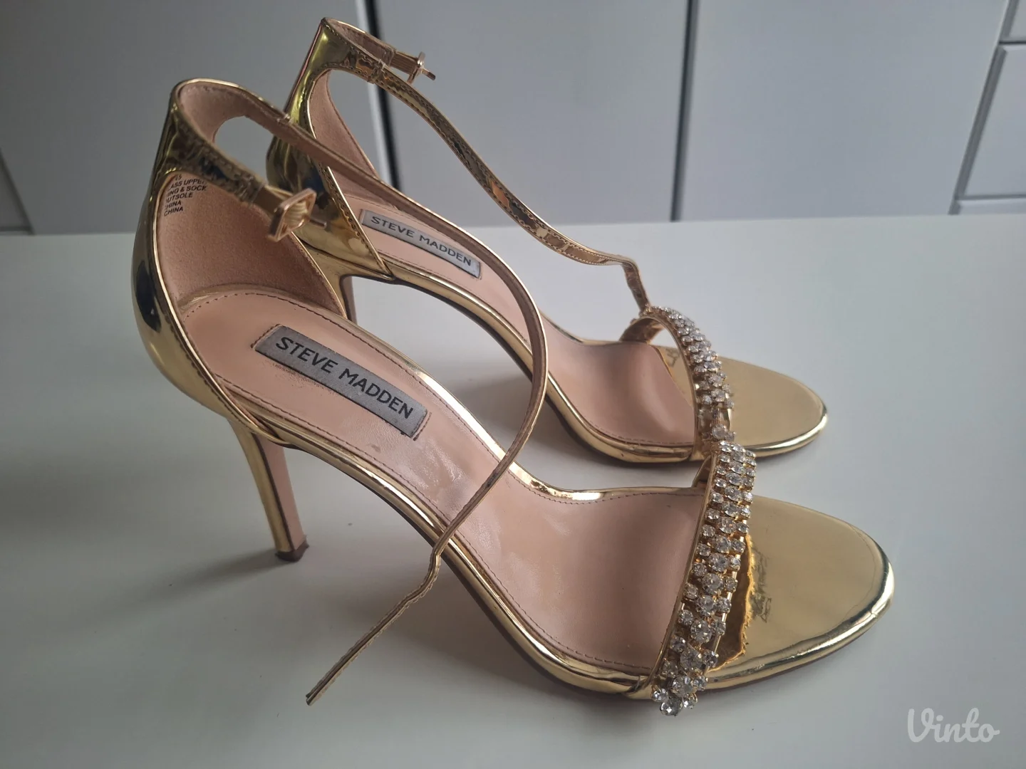 Zlatne Steve Madden sandale