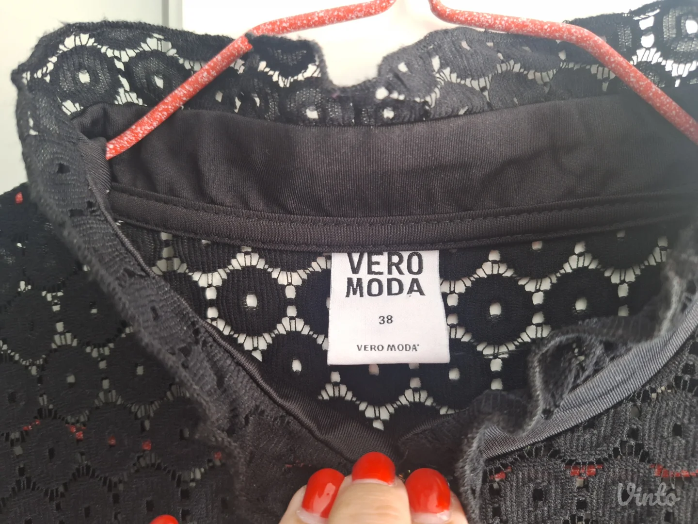 Crna haljina Vero moda