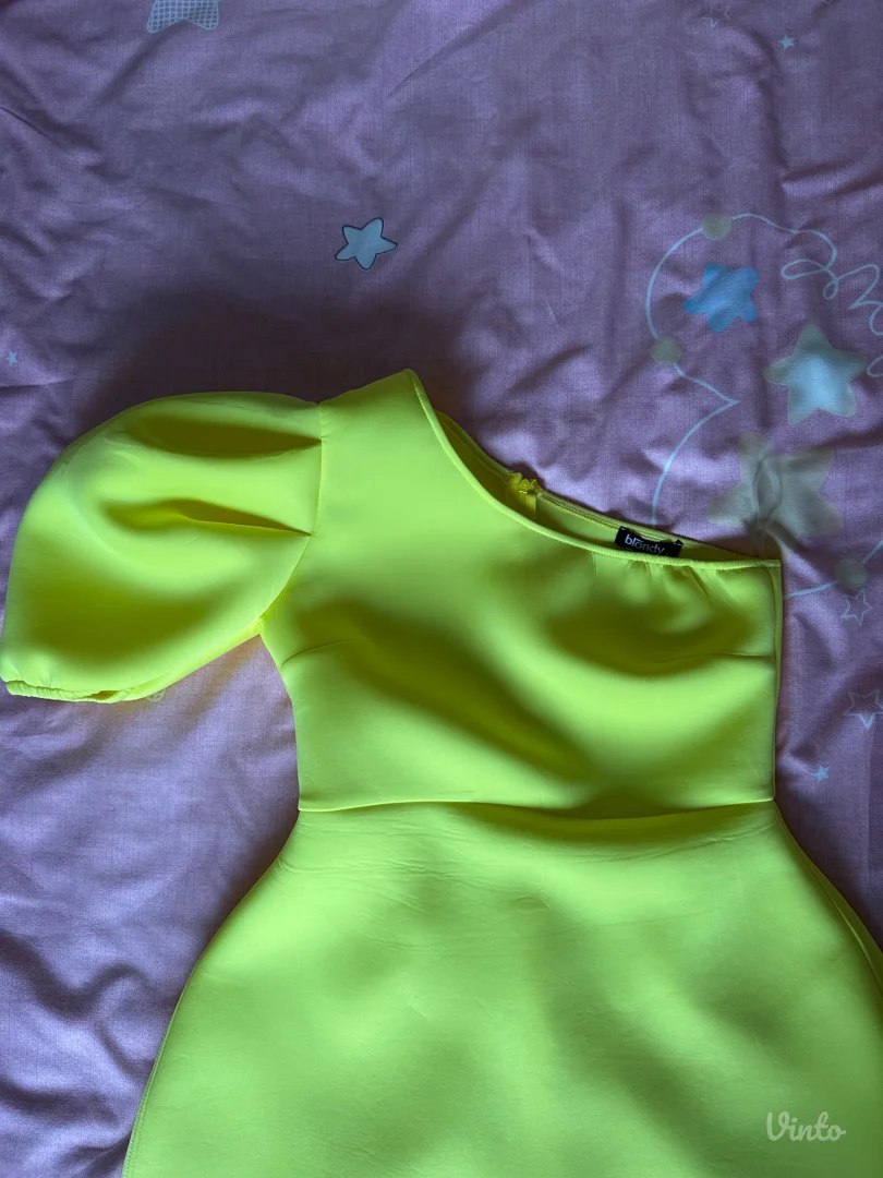 Blondy- Zuta haljina u L velicini