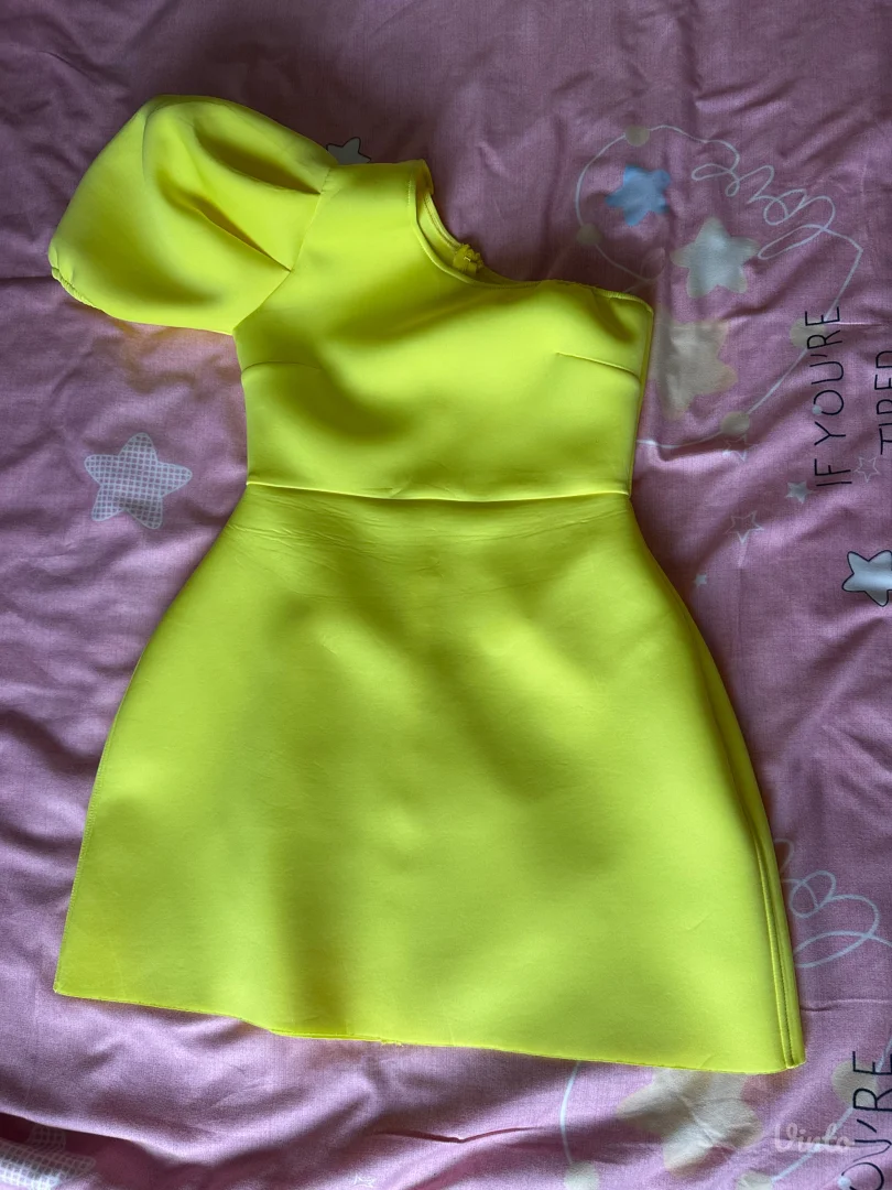 Blondy- Zuta haljina u L velicini