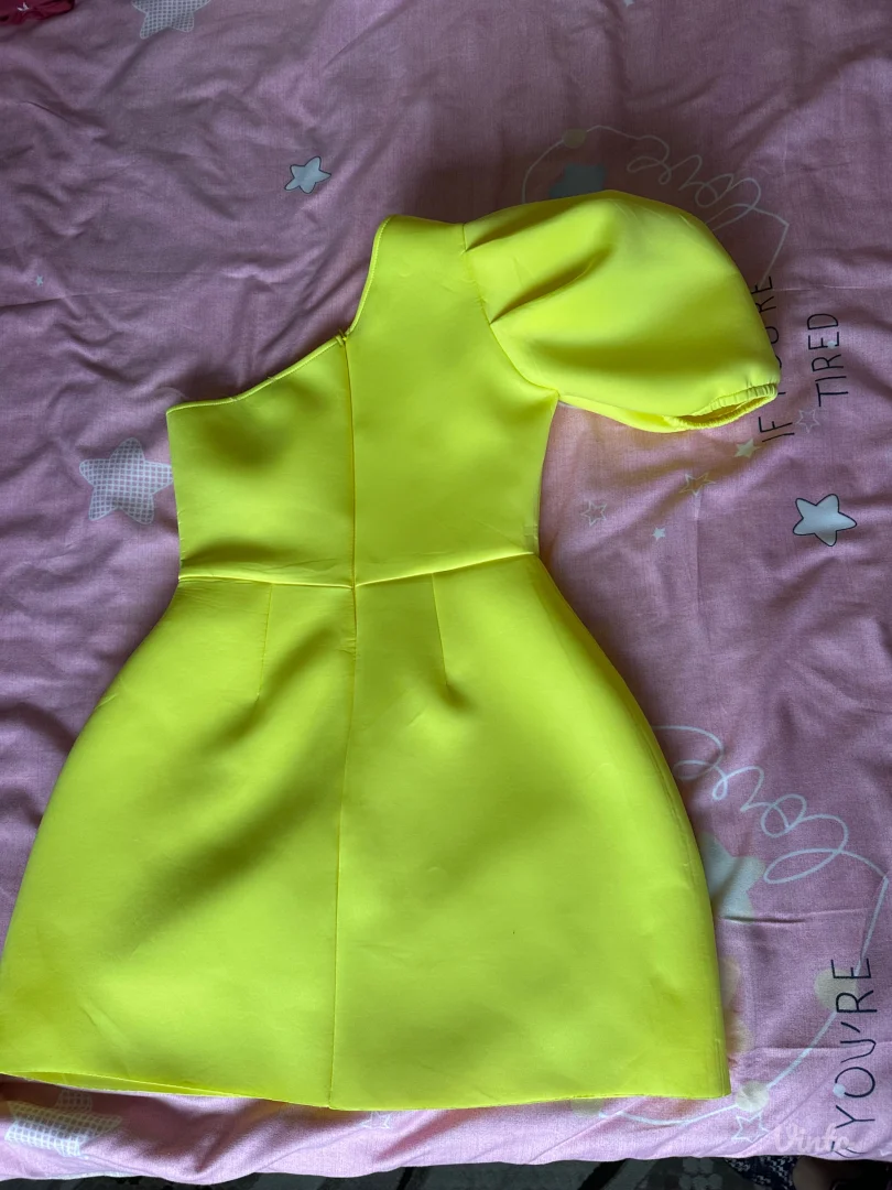 Blondy- Zuta haljina u L velicini