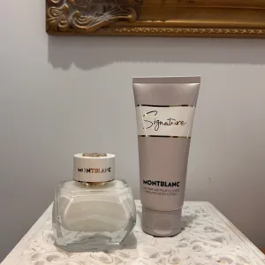 SET Mont blanc signature parfem+losion
