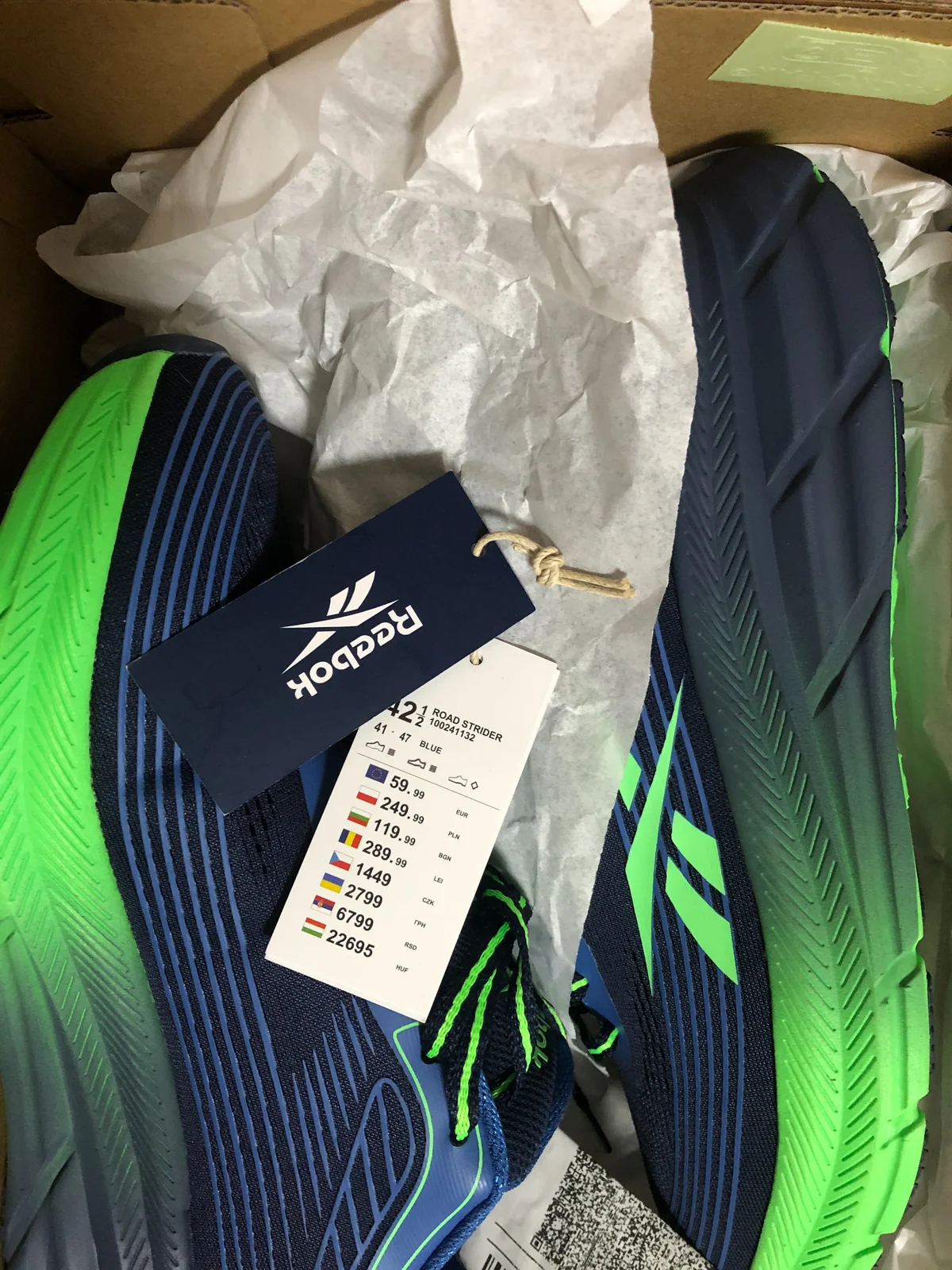 nove reebok patike za muškarce