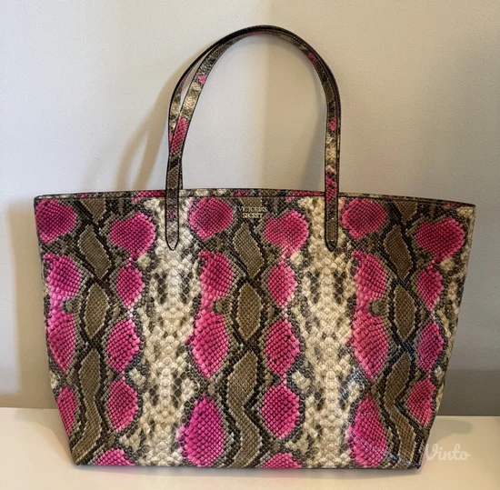 Victoria’s Secret Pink Python Tote