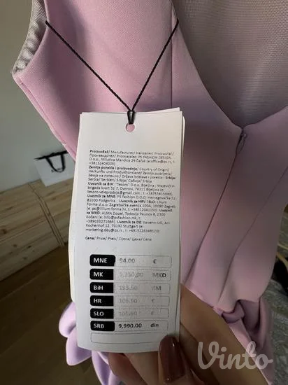 PS fashion haljinica