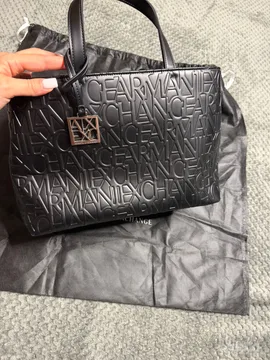 Armani exchange crna torba