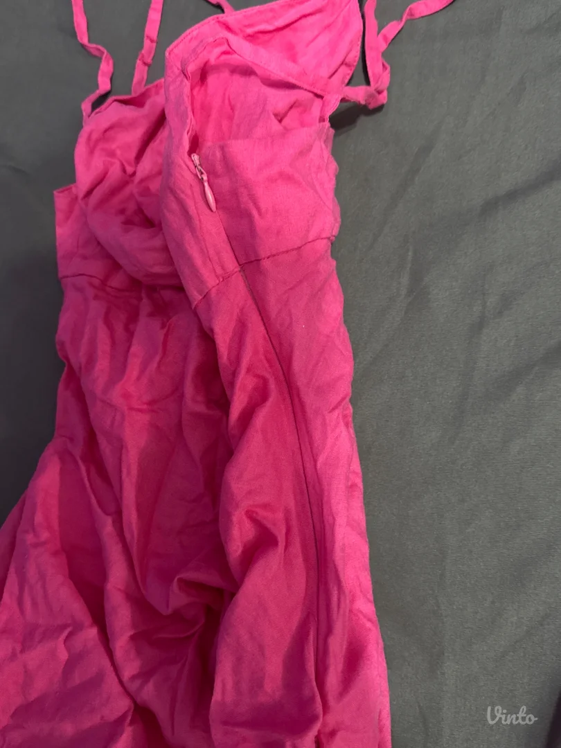 Zara pink letnja haljinica