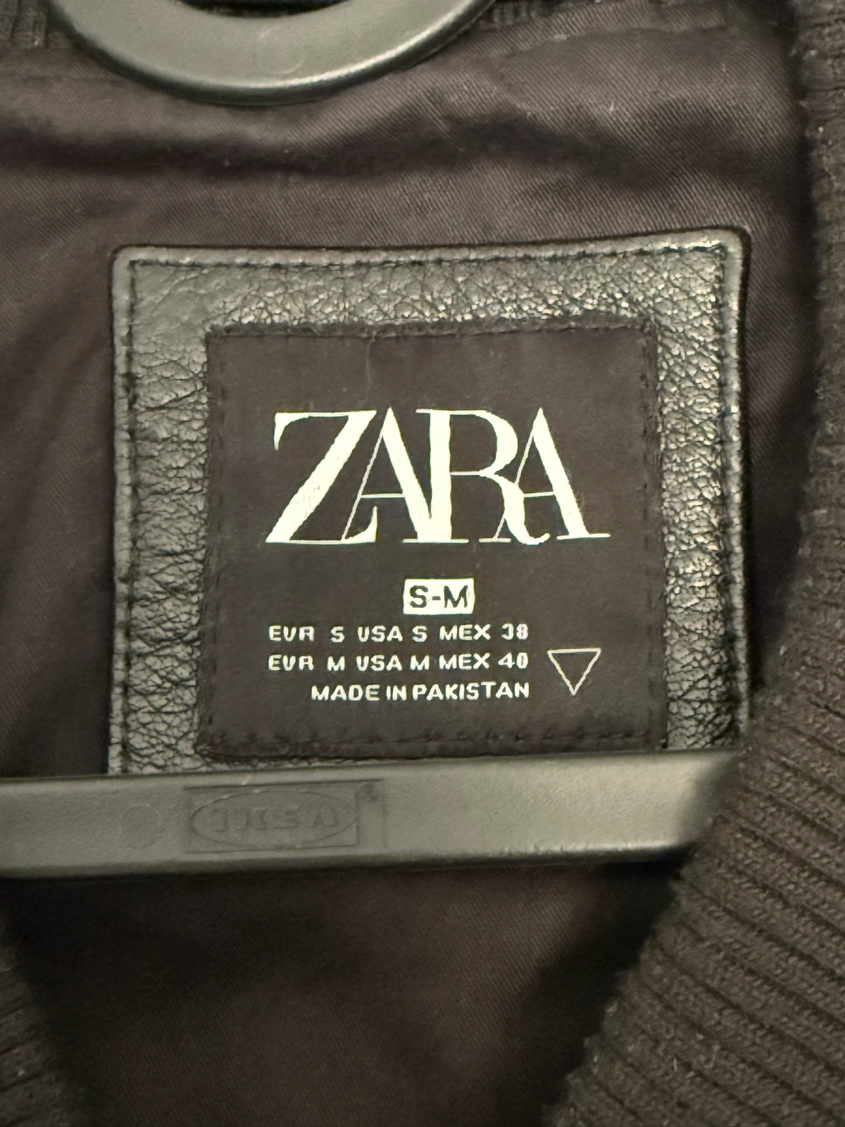 ZARA Men Combination Patches Bomber Jacket (Veličina S/M) - RETKO