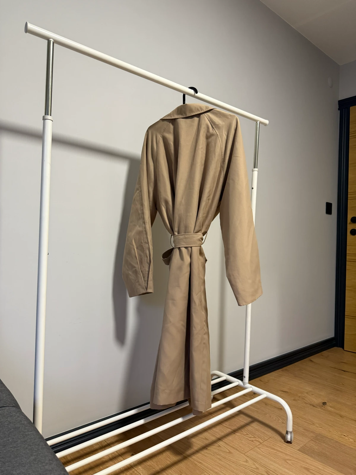 Vero Moda Curve – ženski bež mantil