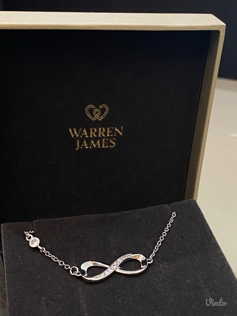 Srebrna narukvica Waren James