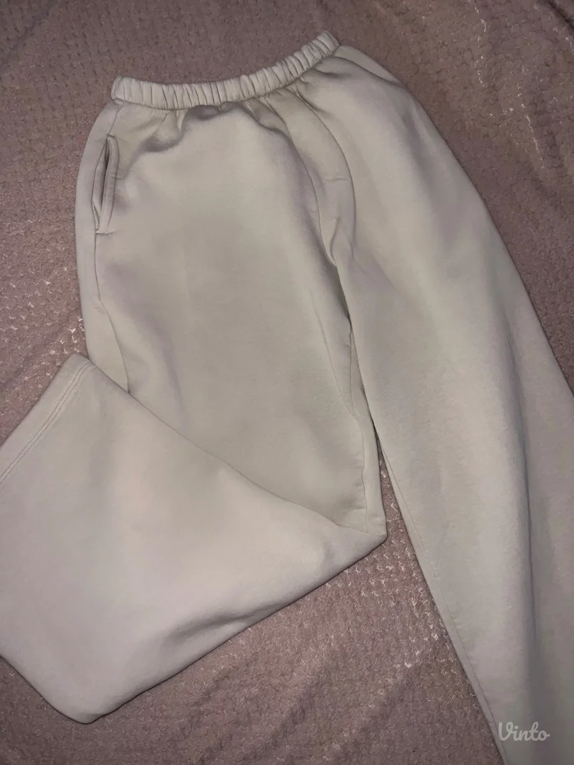 Enigma komplet (trenerke sirokih nogavica i strukiran duks)