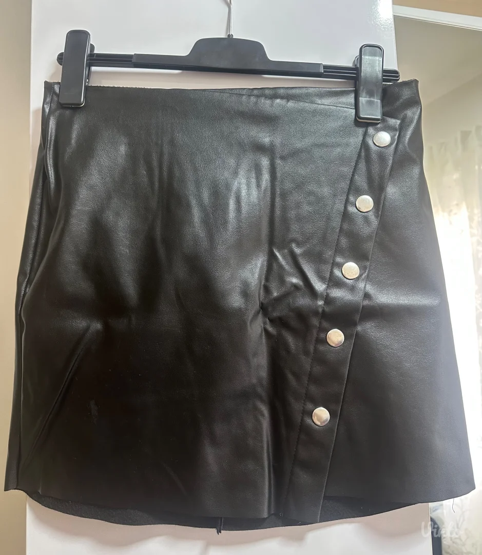 LC Waikiki-Kožna crna suknja