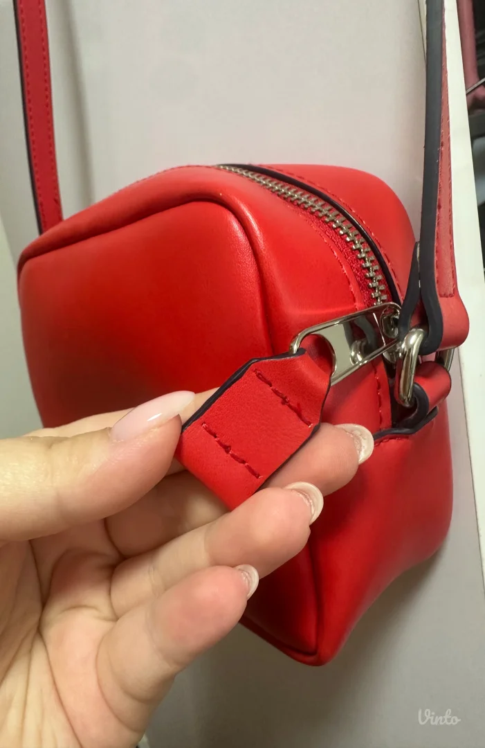 Tommy jeans-Crvena torbica