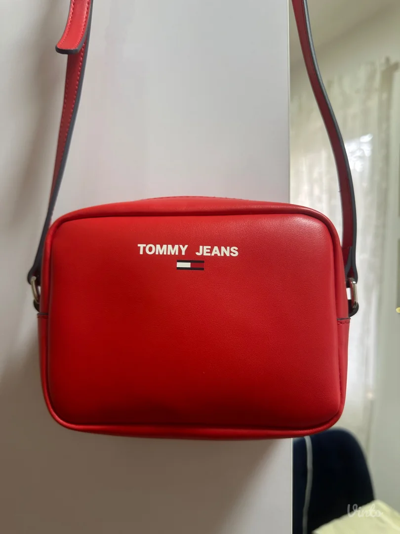 Tommy jeans-Crvena torbica