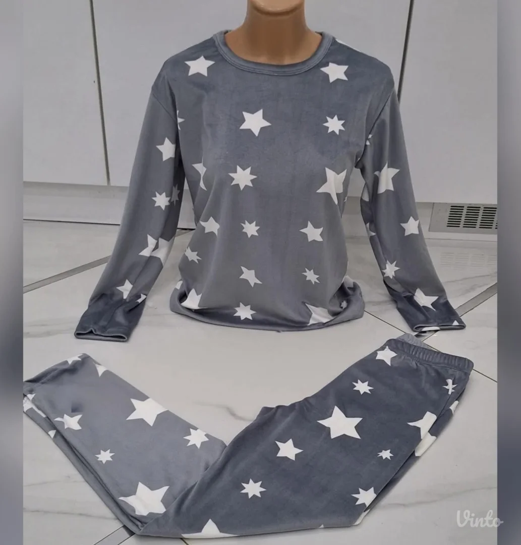 Plišana ženska pidžama L