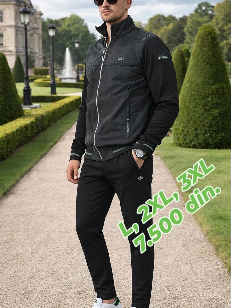 Lacoste muška komplet trenerka (L, 2XL, 3XL)