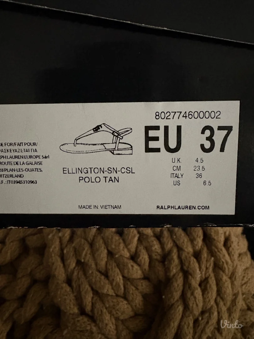 Lauren Ralph Lauren kožne sandale