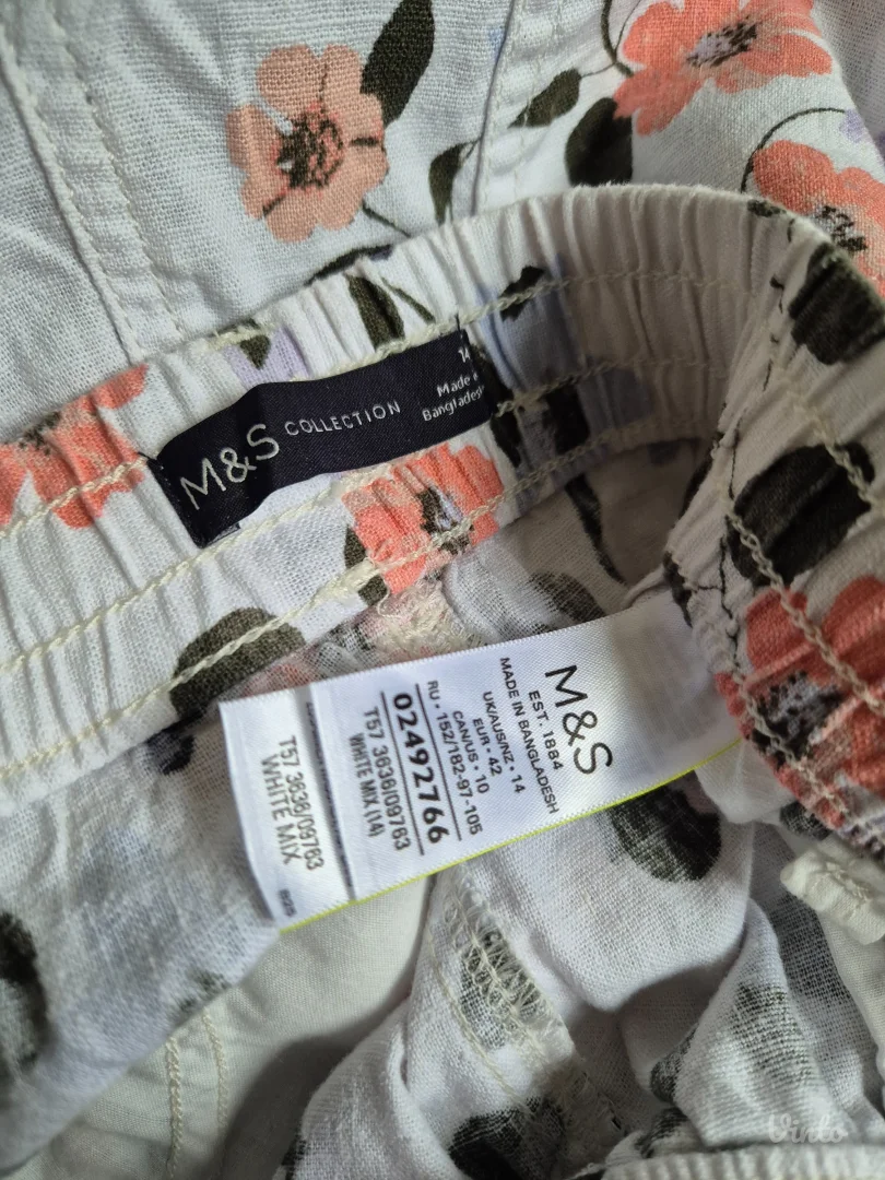 M&S laneni šorts | 42