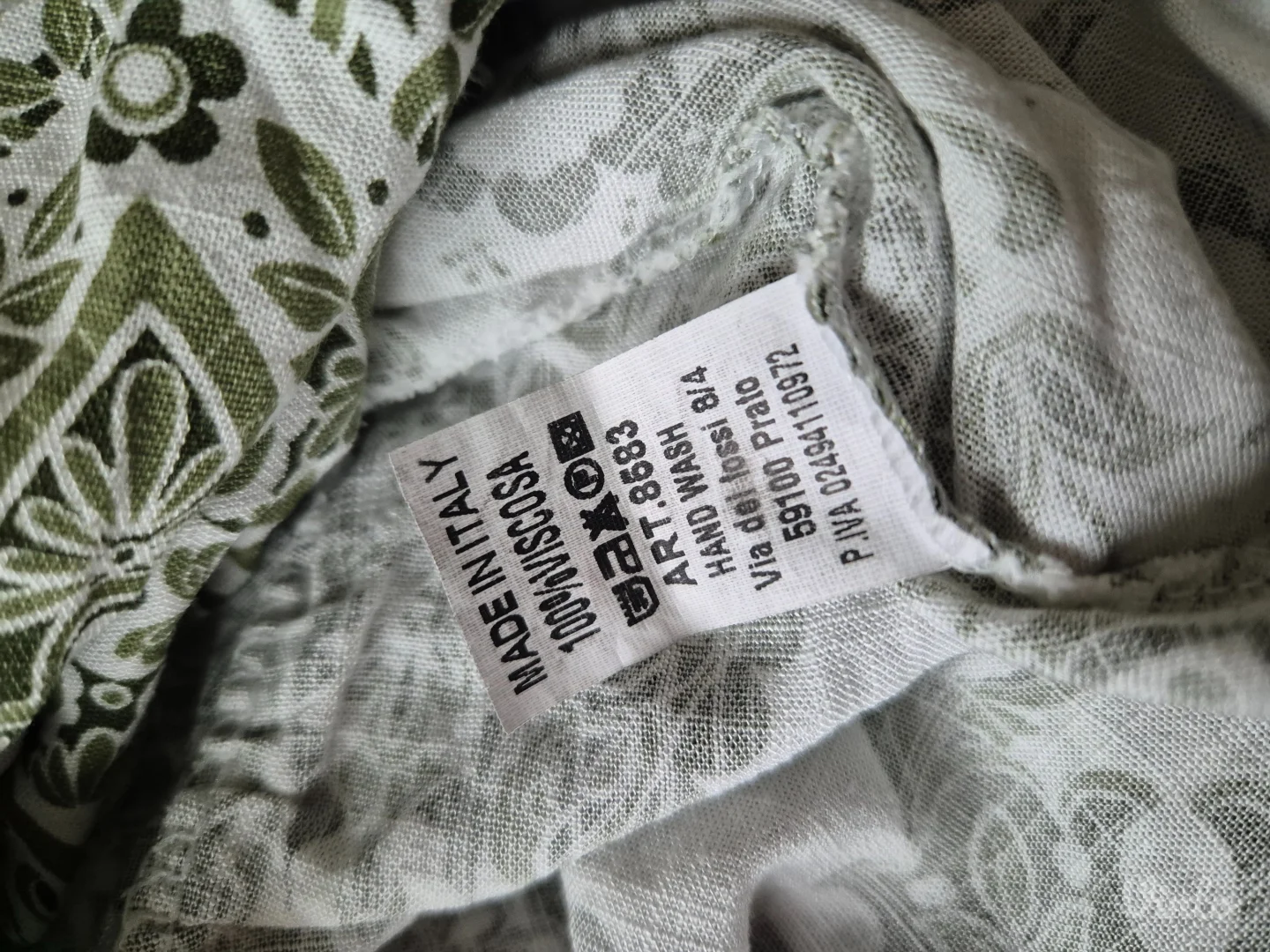 Viskozna floralna haljina | UNI