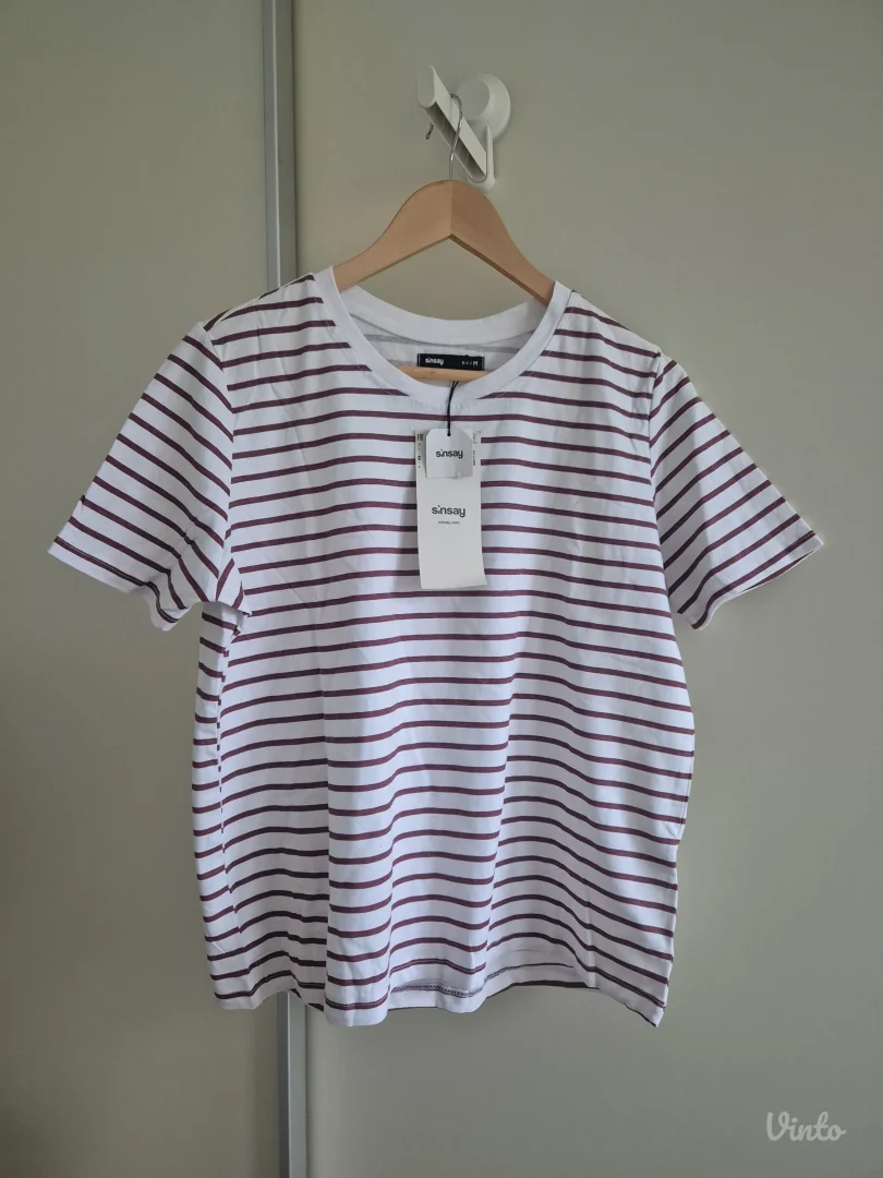 Sinsay prugasta majica | M