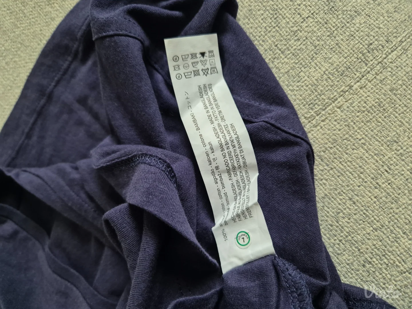 Zara pamučna majica | L