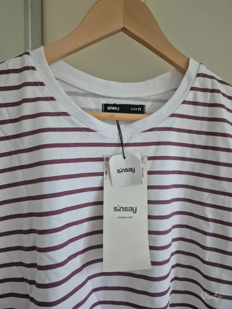 Sinsay prugasta majica | M