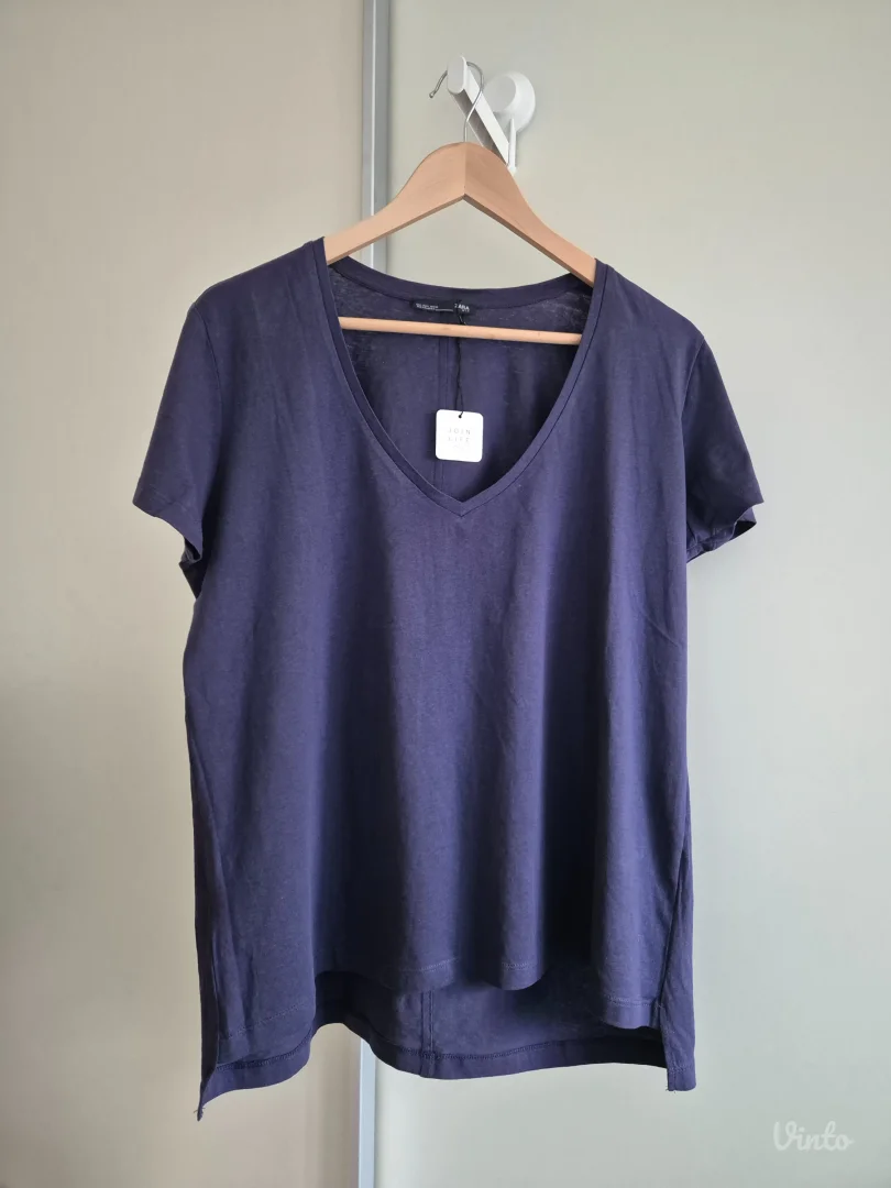 Zara pamučna majica | L